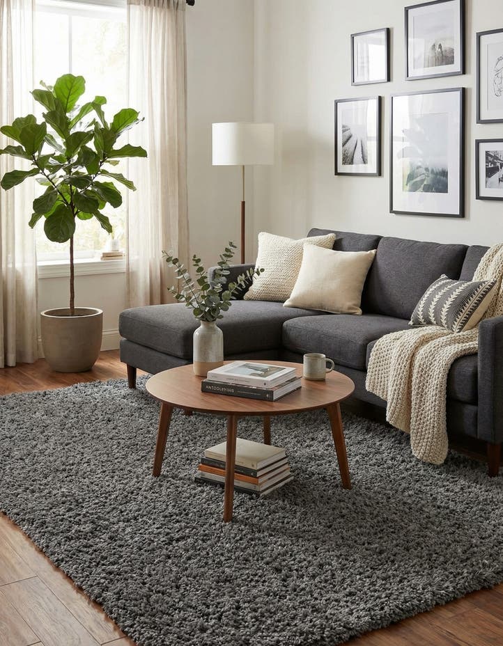 6' x 9' Infinity Shag Rug