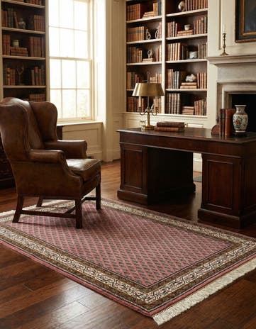3' 1 x 5' 3 Hand Knotted Mir Wool Rug