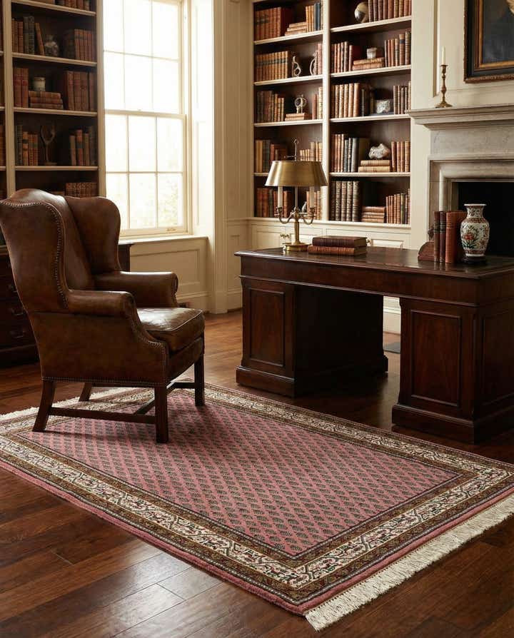 3' 1 x 5' 3 Hand Knotted Mir Wool Rug