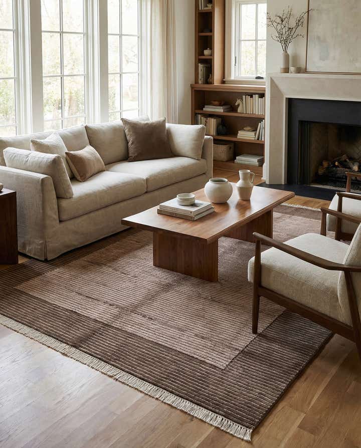 4' 10 x 6' 8 Hand Knotted Darya Wool Rug