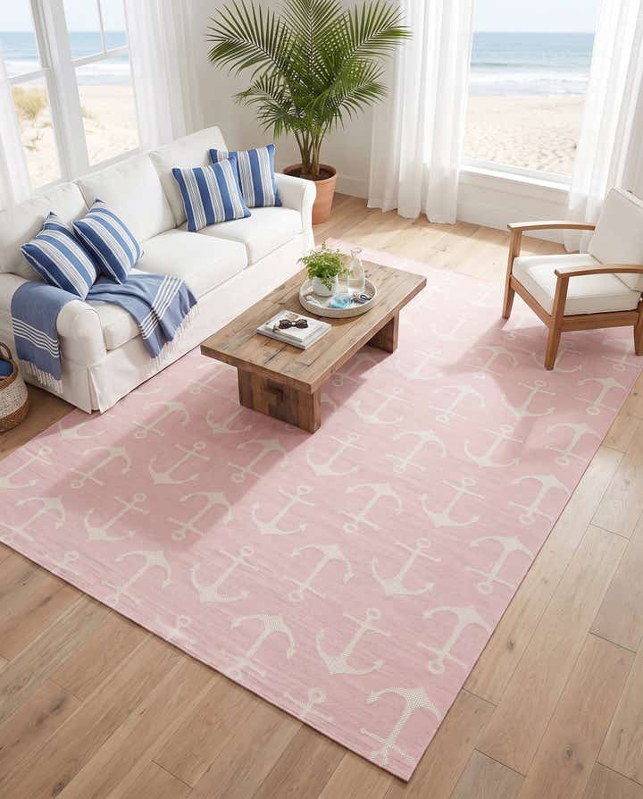 10' x 14' Easy-Clean Coastal Indoor / Outdoor Rug