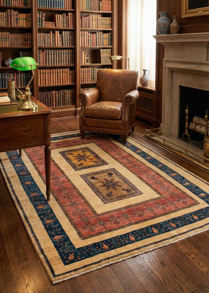 5' 5 x 7' 11 Kashkuli Rug