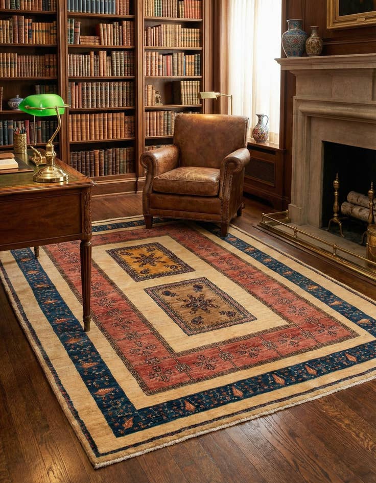 Detail image of 5' 5 x 7' 11 Kashkuli Rug