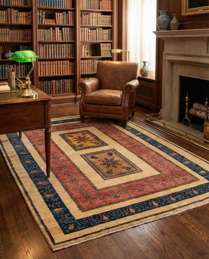 5' 5 x 7' 11 Kashkuli Rug