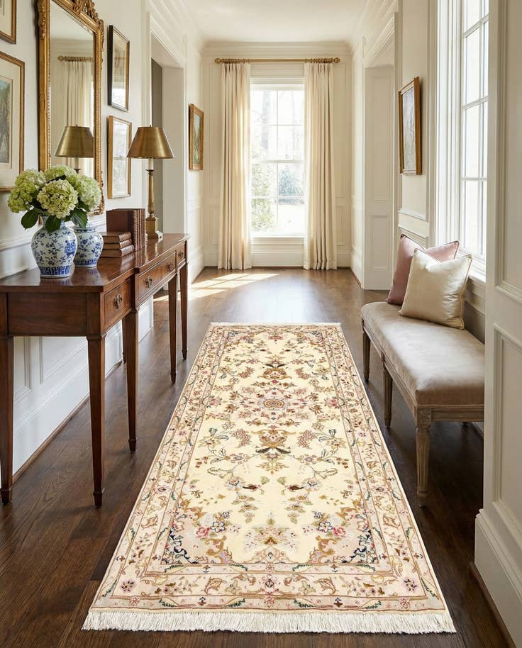 Detail image of 2' 9 x 7' 1 Tabriz Runner Rug