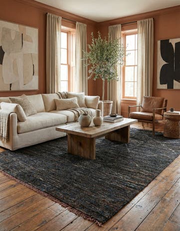 7' 10 x 10' 1 Hand Knotted Moroccan Wool Rug