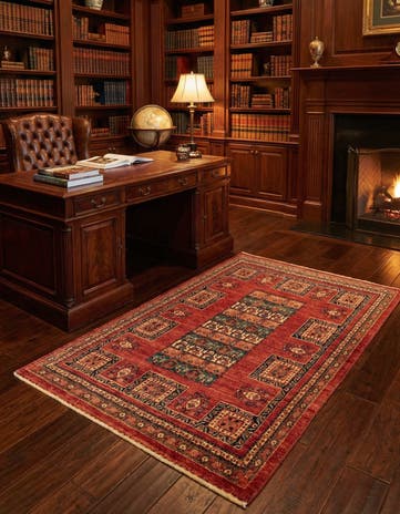 3' 9 x 5' 6 Kashkuli Rug