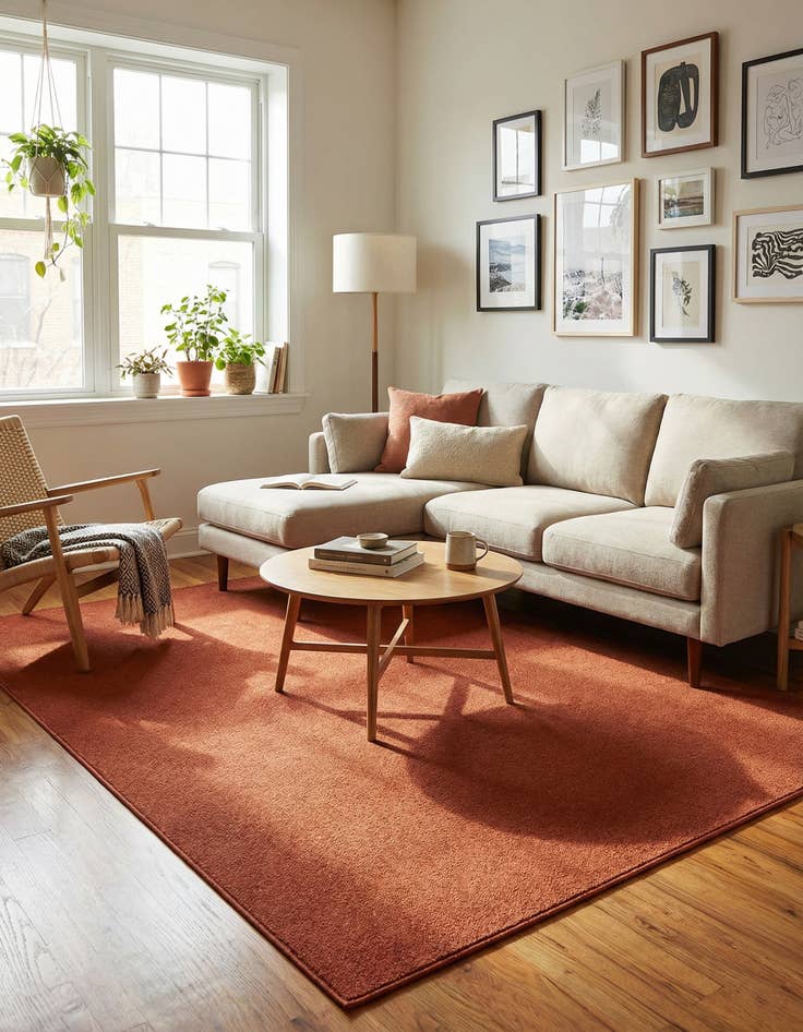 Detail image of 7' 10 x 10' Everyday Solid Rug