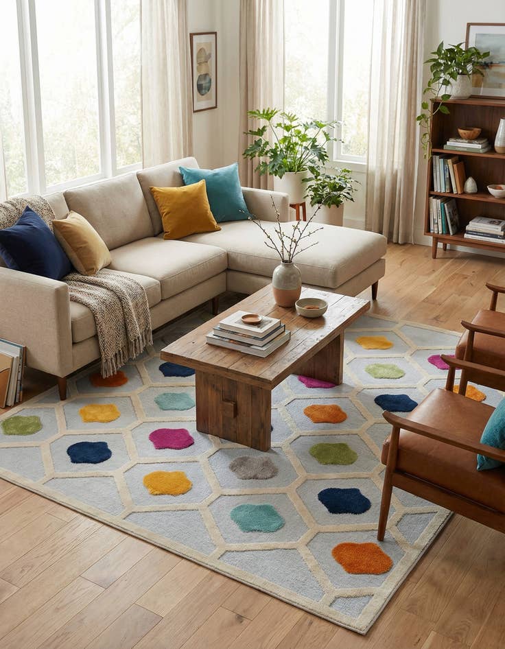 Detail image of  7' x 10'  Washable Aruba Indoor / Outdoor Rug