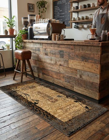 2' x 4' Cafe Runner Rug