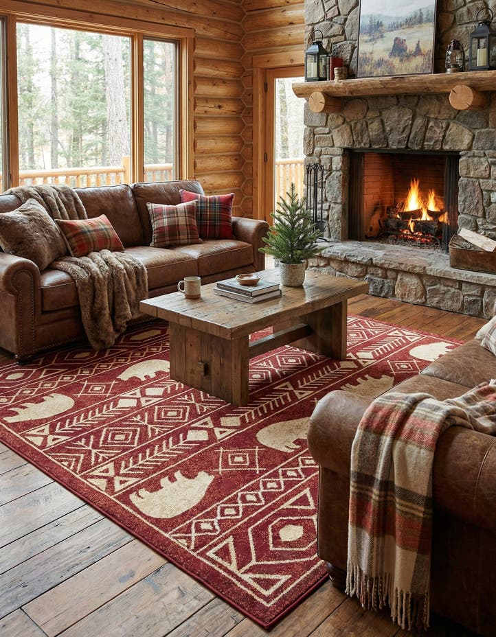 7' 10 x 7' 10 Pioneer Square Rug