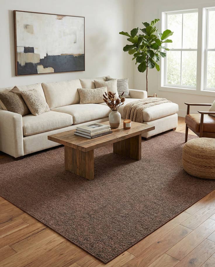 Detail image of 8' x 11' 4 Easy-Clean Modern Indoor / Outdoor Rug