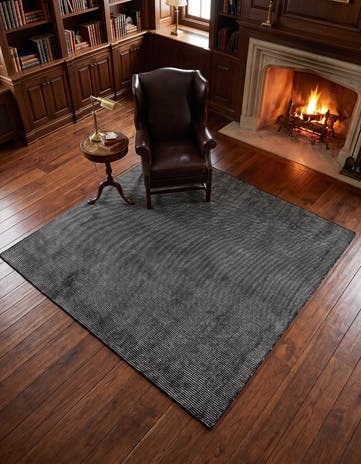 6' 1 x 6' 1 Hand Woven Jill Zarin English Manor Wool Square Rug
