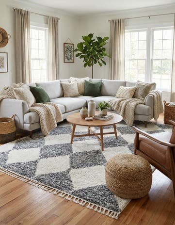 10' x 14' Serenity Shag Rug