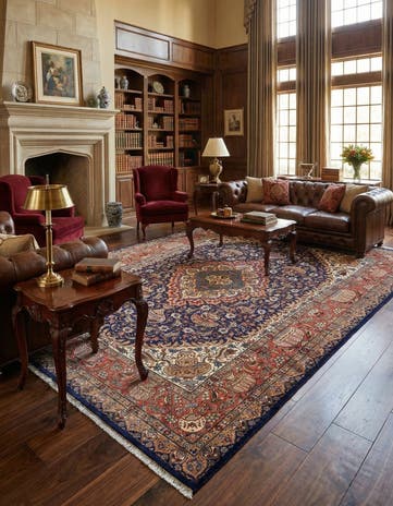8' 1 x 11' 4 Kashmar Wool Rug
