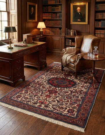 4' 7 x 6' 1 Bidjar Wool Rug
