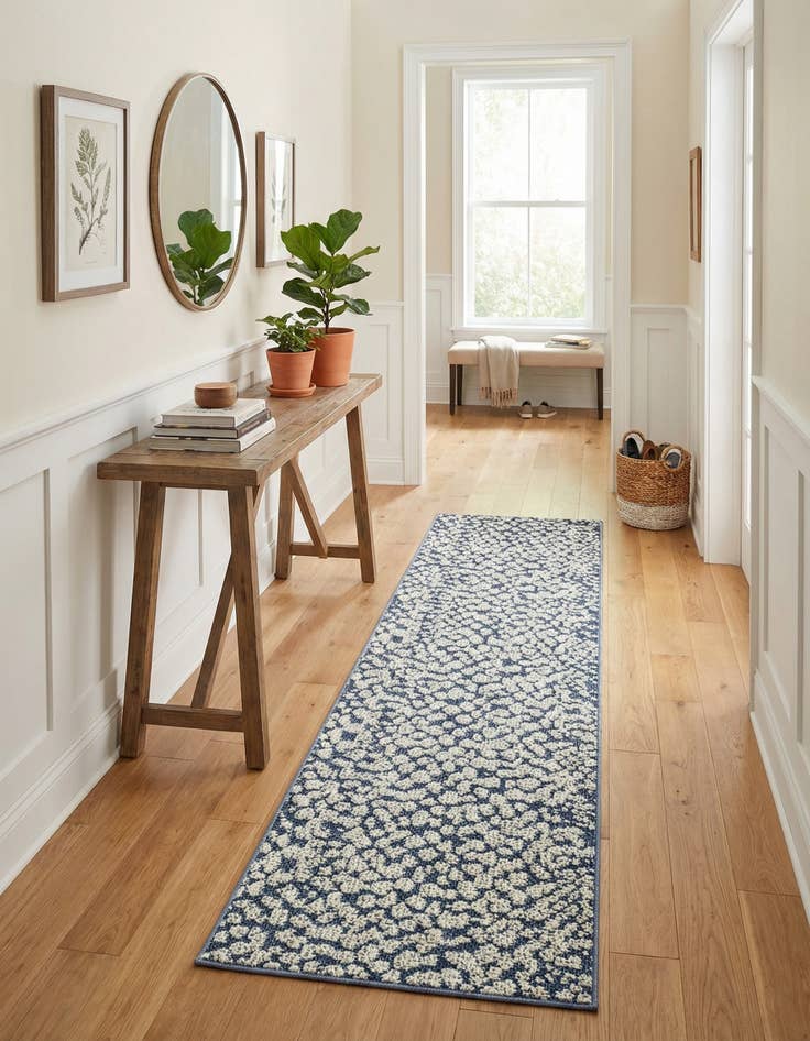 Detail image of 2' x 8'  Washable Safari Indoor / Outdoor Runner Rug