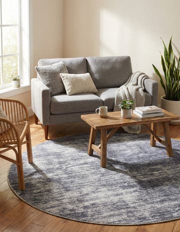 5' x 5' Asha Round Rug