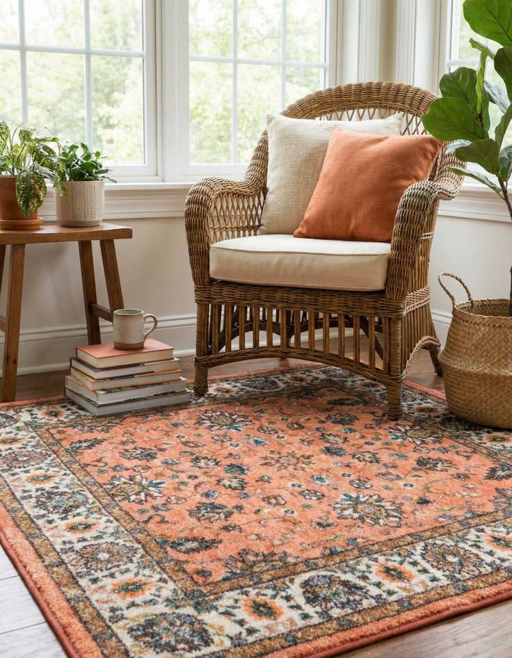 Detail image of 3' 3 x 3' 3 Medina Square Rug