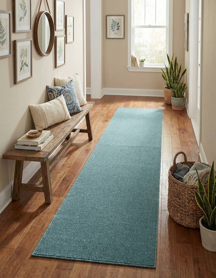 Detail image of  2' 6 x 10' Everyday Solid Runner Rug
