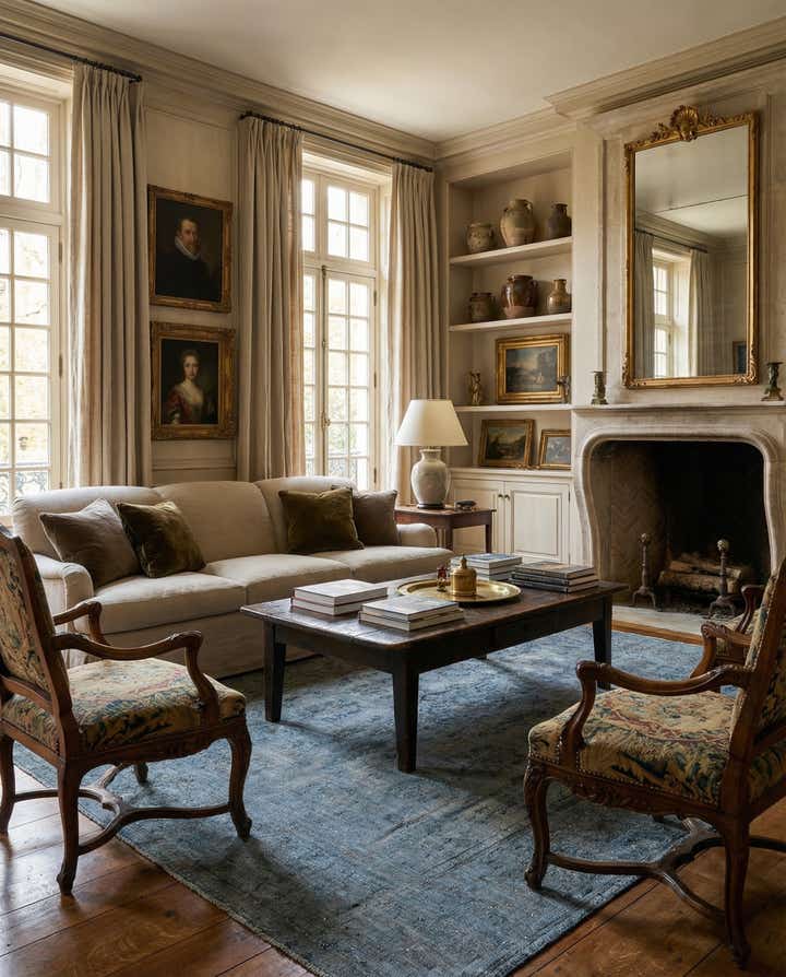 9' 5 x 12' 9 Vintage Royal Wool Rug