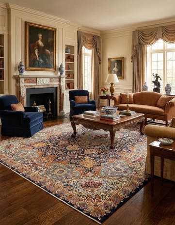 9' 10 x 12' 7 Kashmar Wool Rug