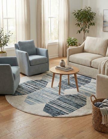 7' x 7' Aramis Round Rug