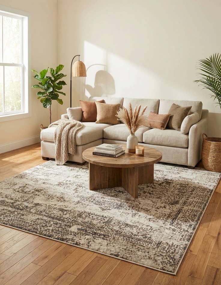 Detail image of 8' x 8' Sahara Square Rug