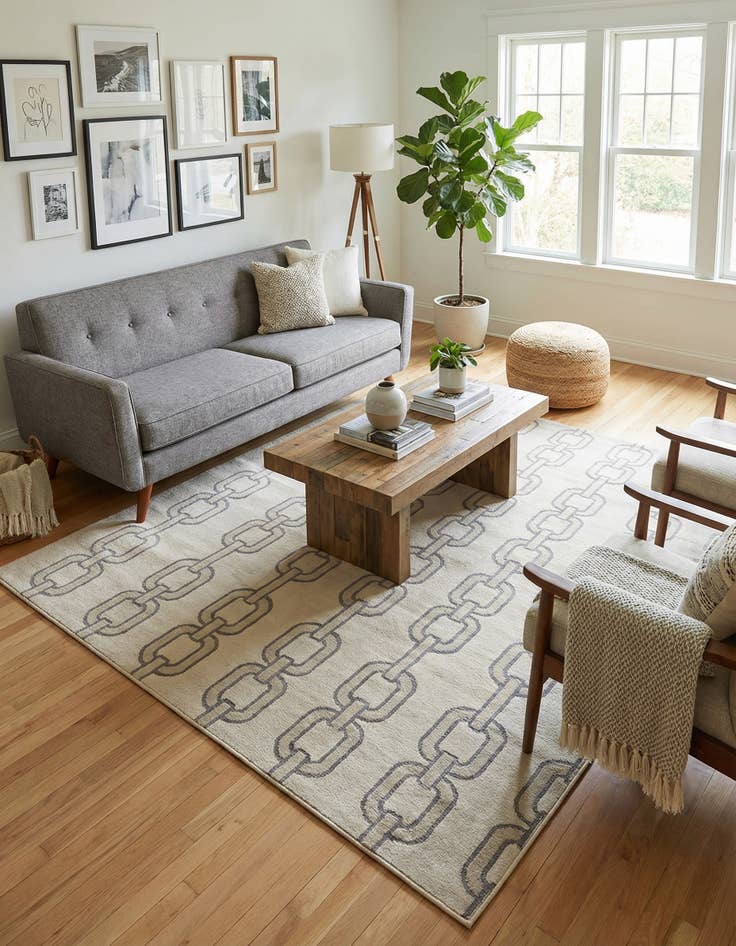 Detail image of  9' x 12' Vogue Geo Rug