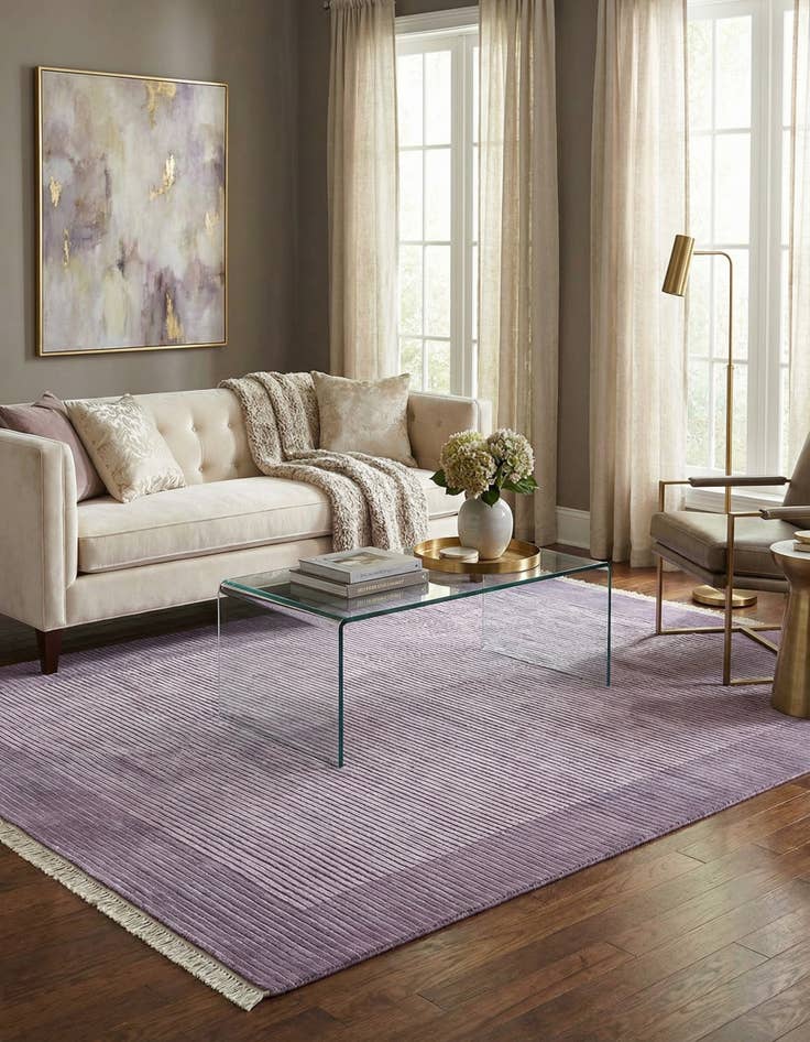 Detail image of 5' 7 x 7' 9  Hand Knotted Darya Wool Rug