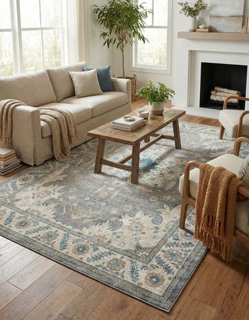 Gray Viola Rug