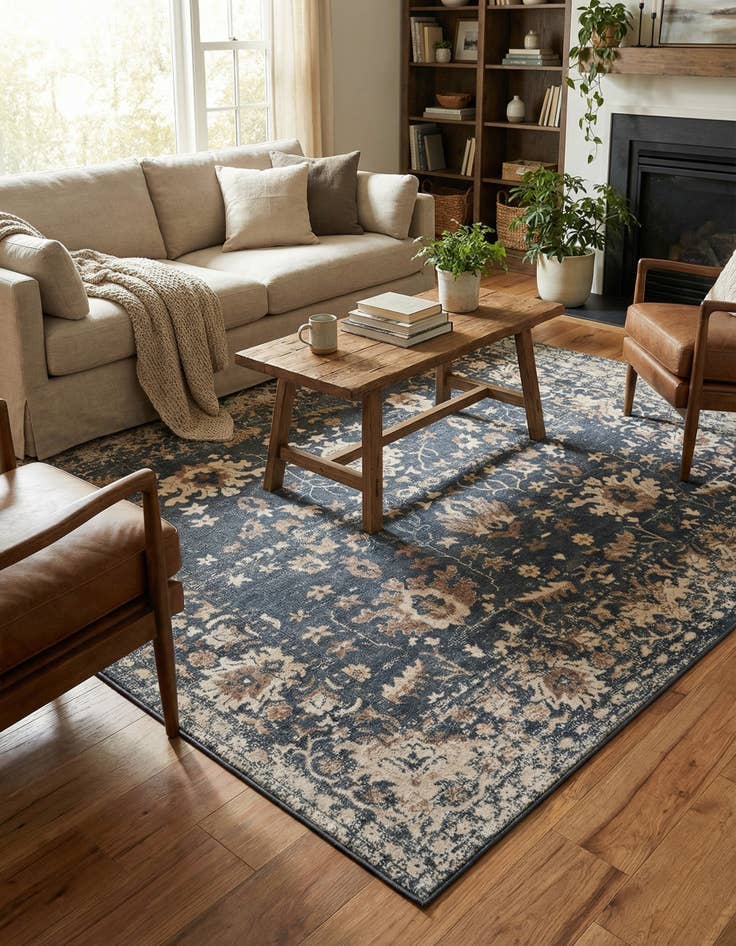 Detail image of 7' 10 x 7' 10 Oregon Square Rug