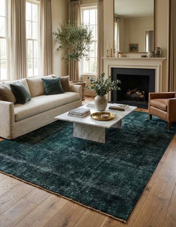 8' 3 x 12' 3 Hand Knotted Ultra Vintage Persian Wool Rug