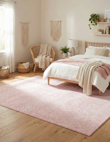 10' x 13' Moroccan Trellis Rug