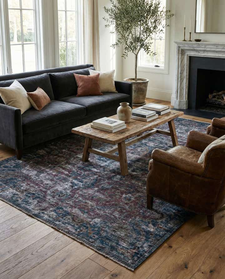 210cm x 315cm Handgeknüpft Ultra Vintage Persisch Wolle Teppich