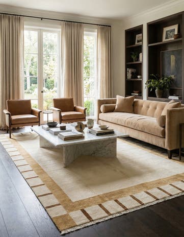8' 2 x 11' 5 Hand Knotted Darya Wool Rug