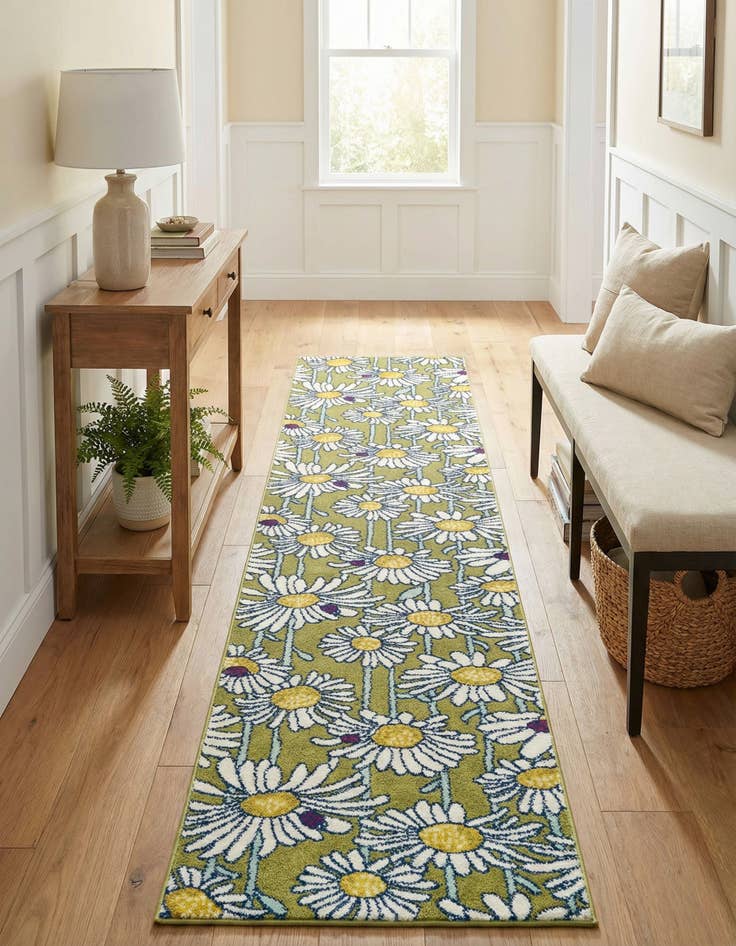 Detail image of 2' 7 x 12' Bloom Runner Rug