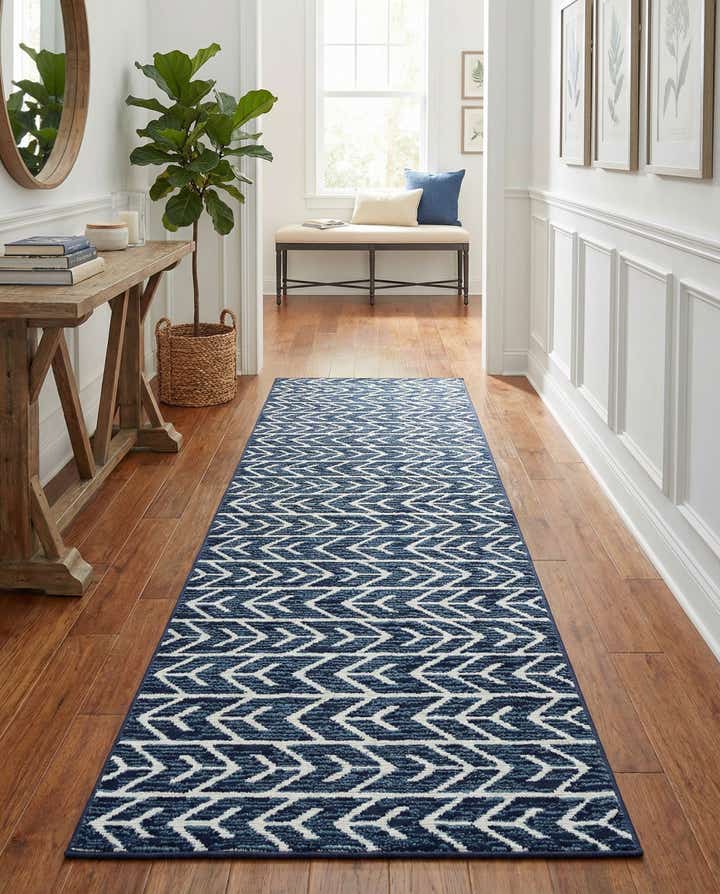 2' 6 x 13' Easy-Clean Sabrina Soto Aston Indoor / Outdoor Runner Rug