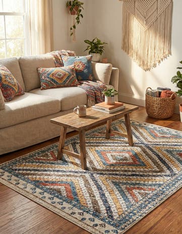 Blue Aramis Rug