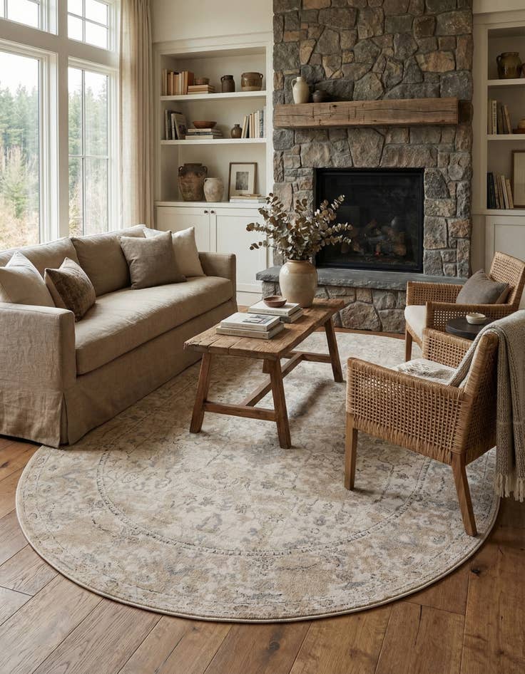 Detail image of 7' 10 x 10' Oregon Oval Rug