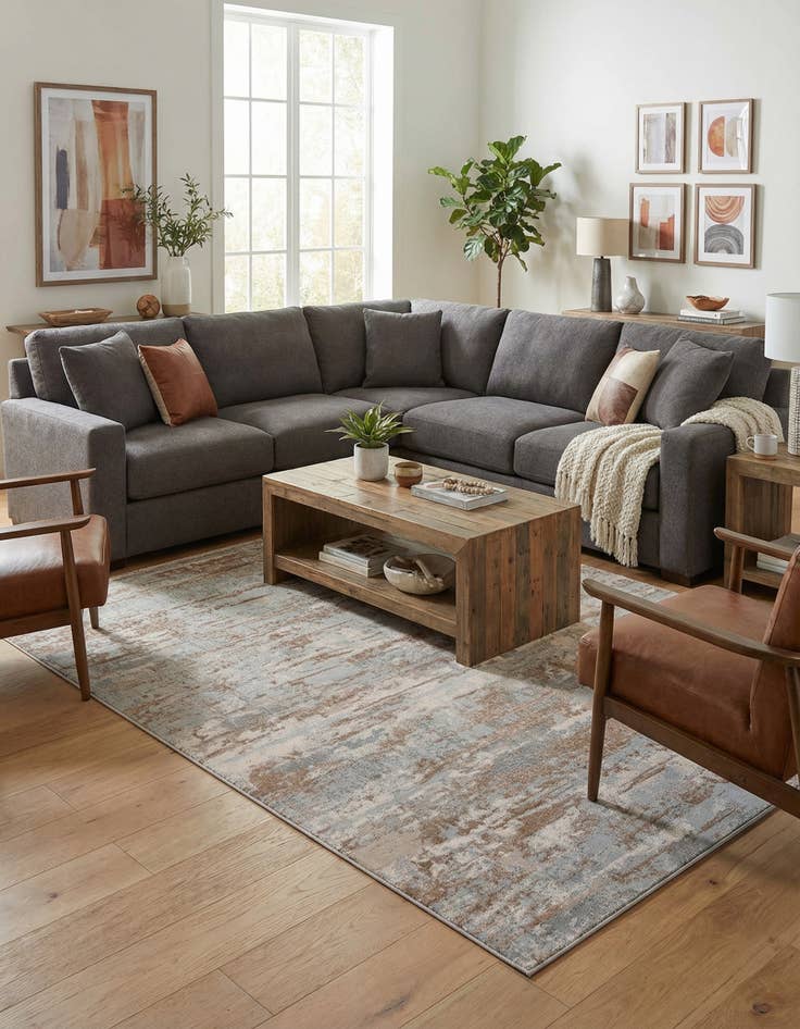 Detail image of  7' x 10' Caspian Rug