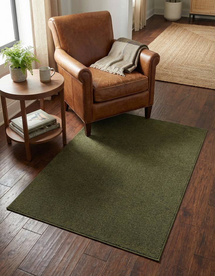 Detail image of 1' 4 x 1' 4 Everyday Solid Sample Rug