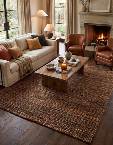 5' 5 x 8' 9 Hand Knotted Darya Wool Rug