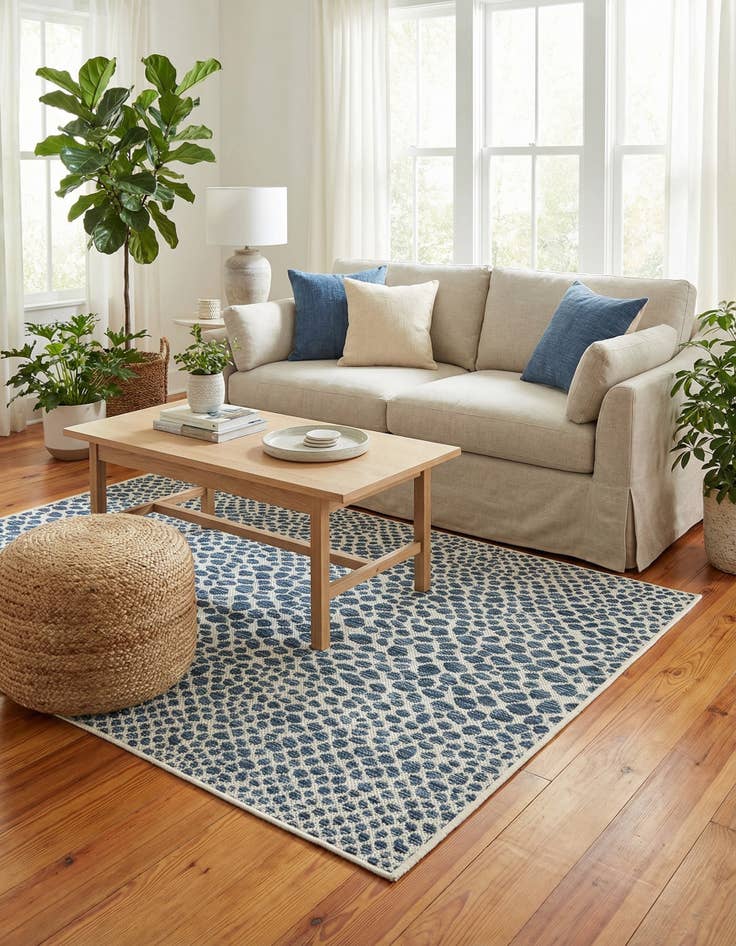 Detail image of 3' x 5' 3  Washable Jill Zarin Cape Town Indoor / Outdoor Rug