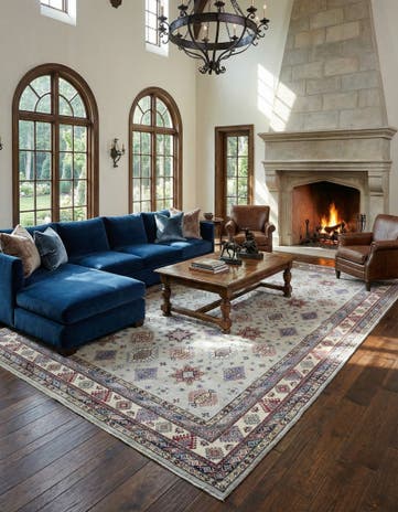 11' 8 x 17' 9 Hand Knotted Kazak Rug