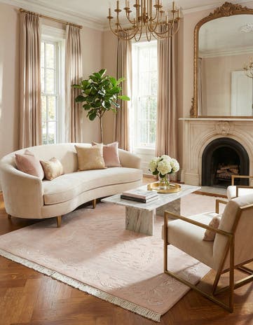 5' 7 x 7' 10 Hand Knotted Darya Wool Rug