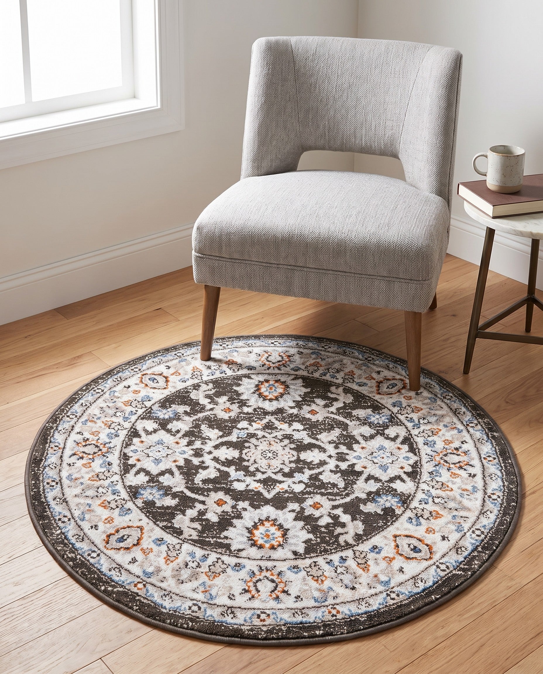 3' x 3' Charlotte Round Rug