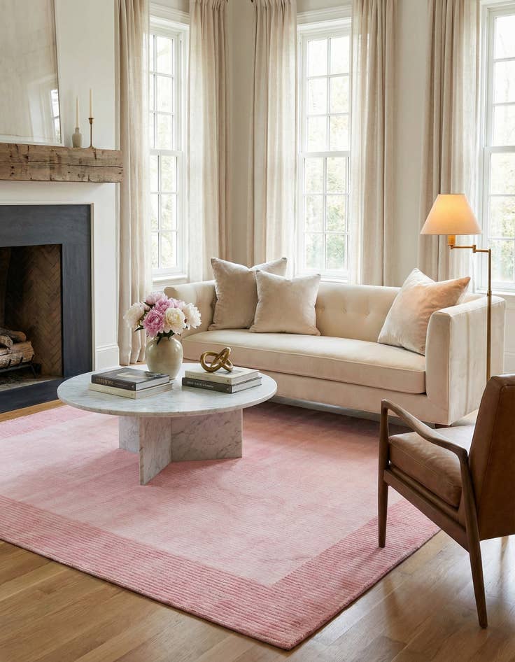 Detail image of 5' 7 x 7' 10  Hand Knotted Darya Wool Rug