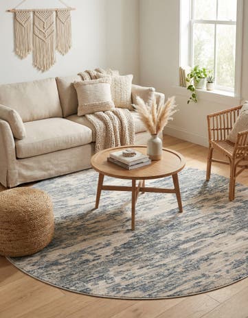 7' x 7' Oasis Round Rug