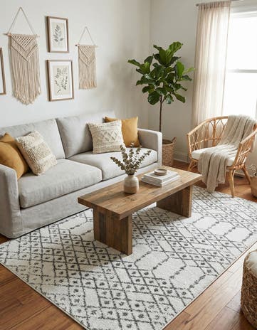 4' x 6' Paxon Trellis Rug